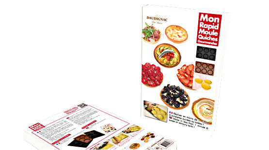 Rapid Moule Jean Daudignac - le kit 2 quiches...